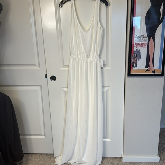 Show me your mumu Kendall Wedding Cake Chiffon Maxi Dress - Picture 12 of 15